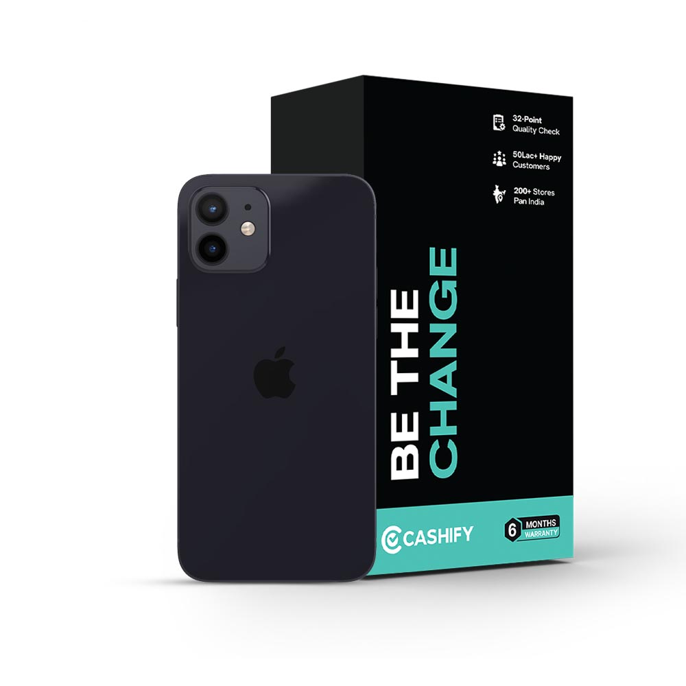 Buy Refurbished and Second Hand Apple iPhone 12 Online at Cashify 