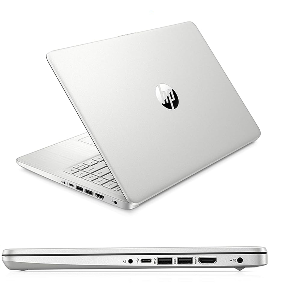 HP/Compaq HP 14 Series 14s-dr2514TU (Intel Core i3 11th Gen 14 Inch)- Refurbished_Silver_Back_61344
