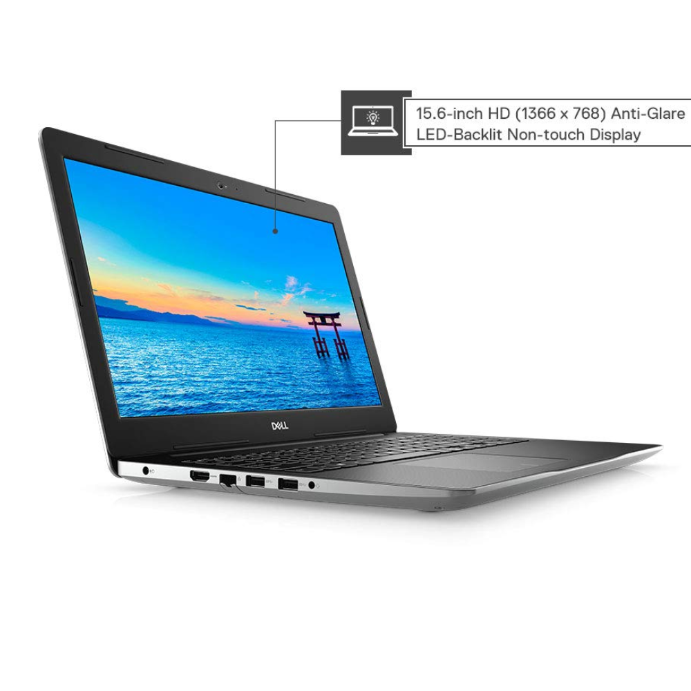 Dell Inspiron 3000 Series 3585 (AMD Ryzen 3 2000U SERIES 15.6 Inch)- Refurbished_Silver_Left Side_61137