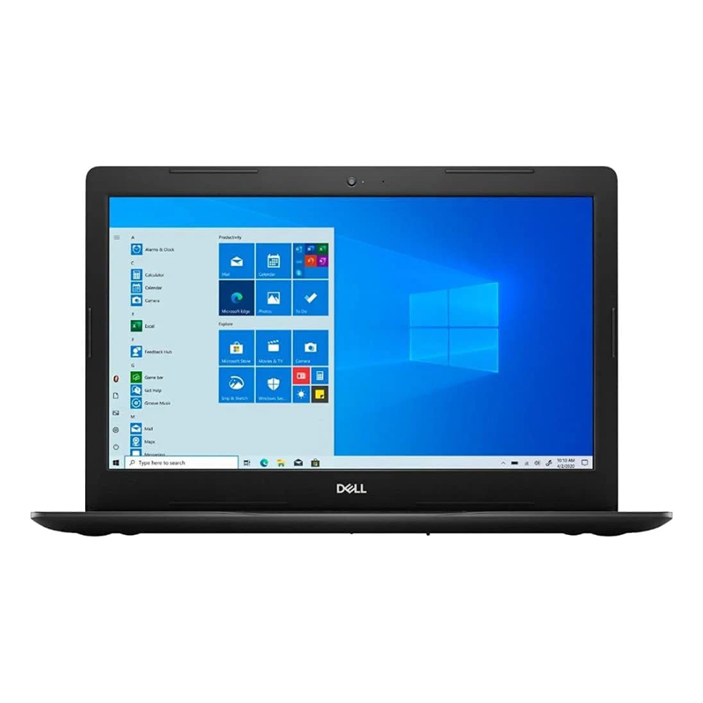 Dell Inspiron 3000 Series Inspiron 3593 (Intel Core i7 10th Gen 15.6 Inch)- Refurbished_Black_Front_61124