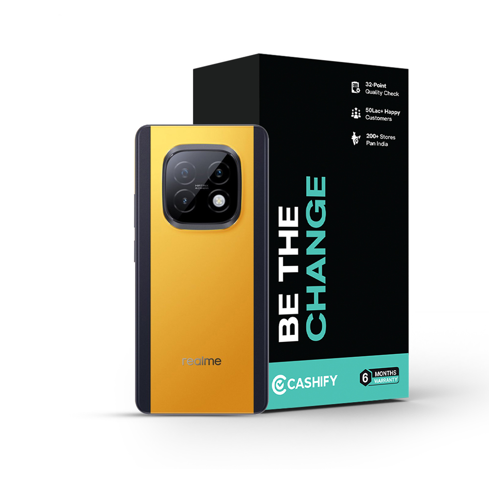 Realme Narzo 70 Turbo 5G - Refurbished_Turbo Yellow_Phone With Box_46332