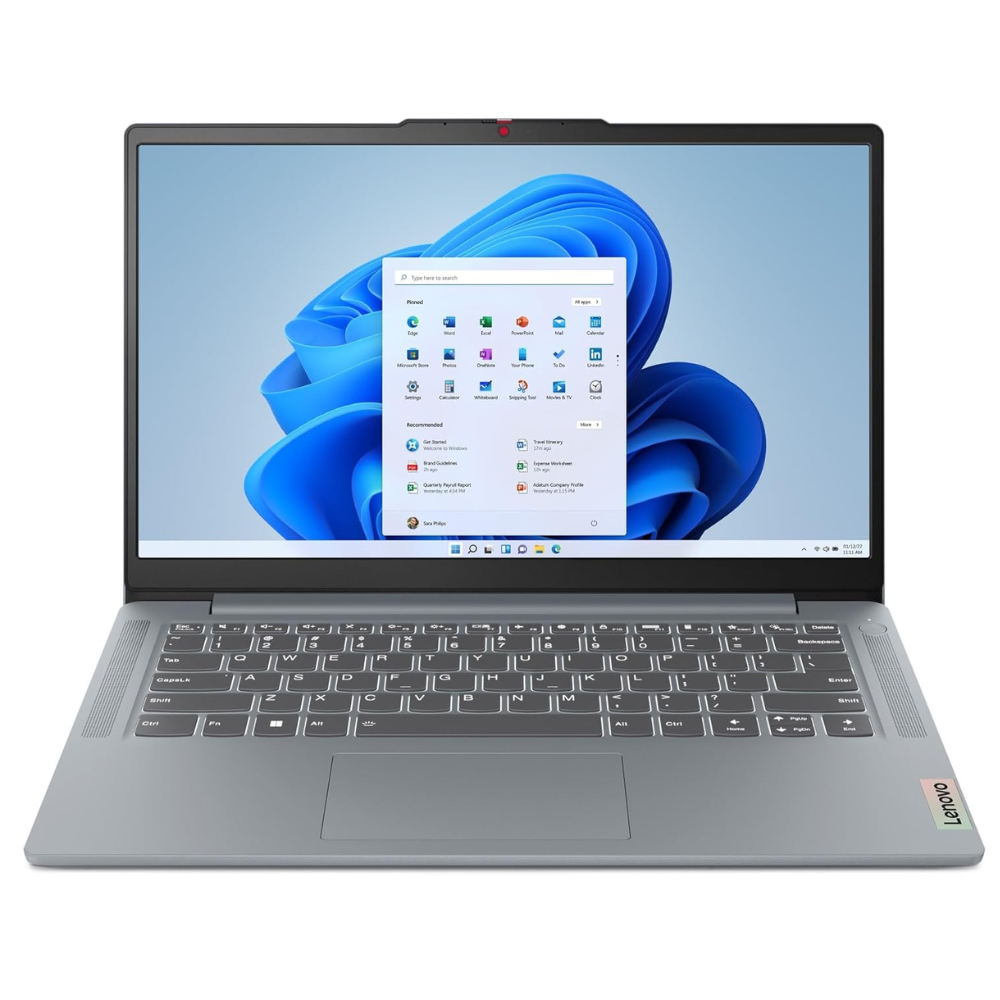 Lenovo IdeaPad Slim 3 Series 14IAH8 (Intel Core i5 12th Gen 14 Inch)- Refurbished_Arctic Grey_Front_60787