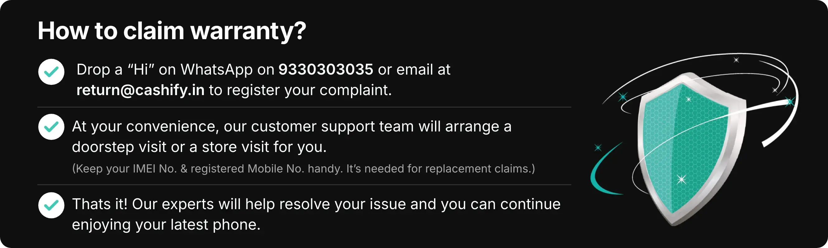 How To Claim Warranty